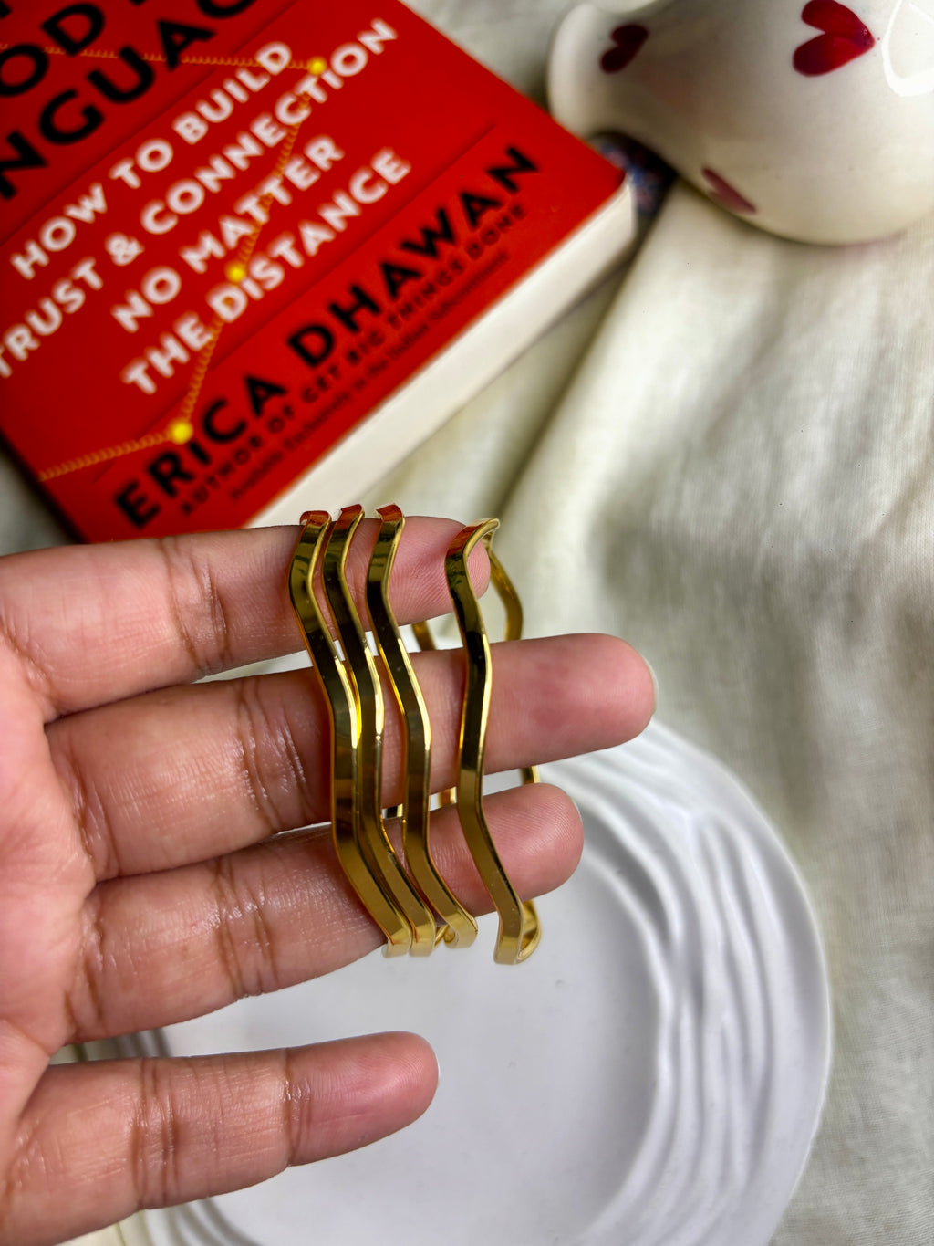 Celeste Flow Bangles - Set of 3