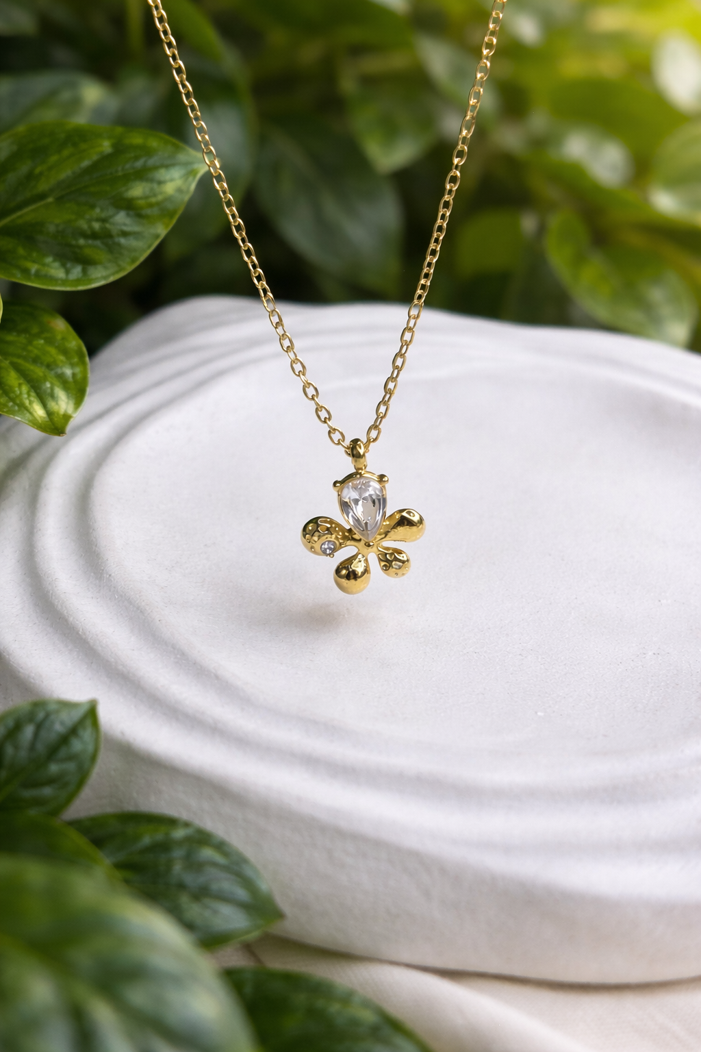 Fleur Charm Necklace