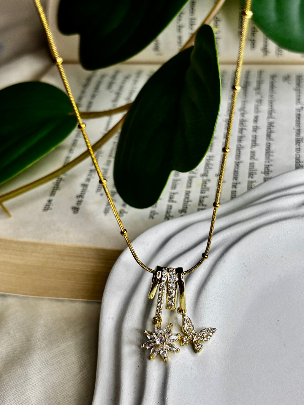 Celestia Stardust Charm Necklace