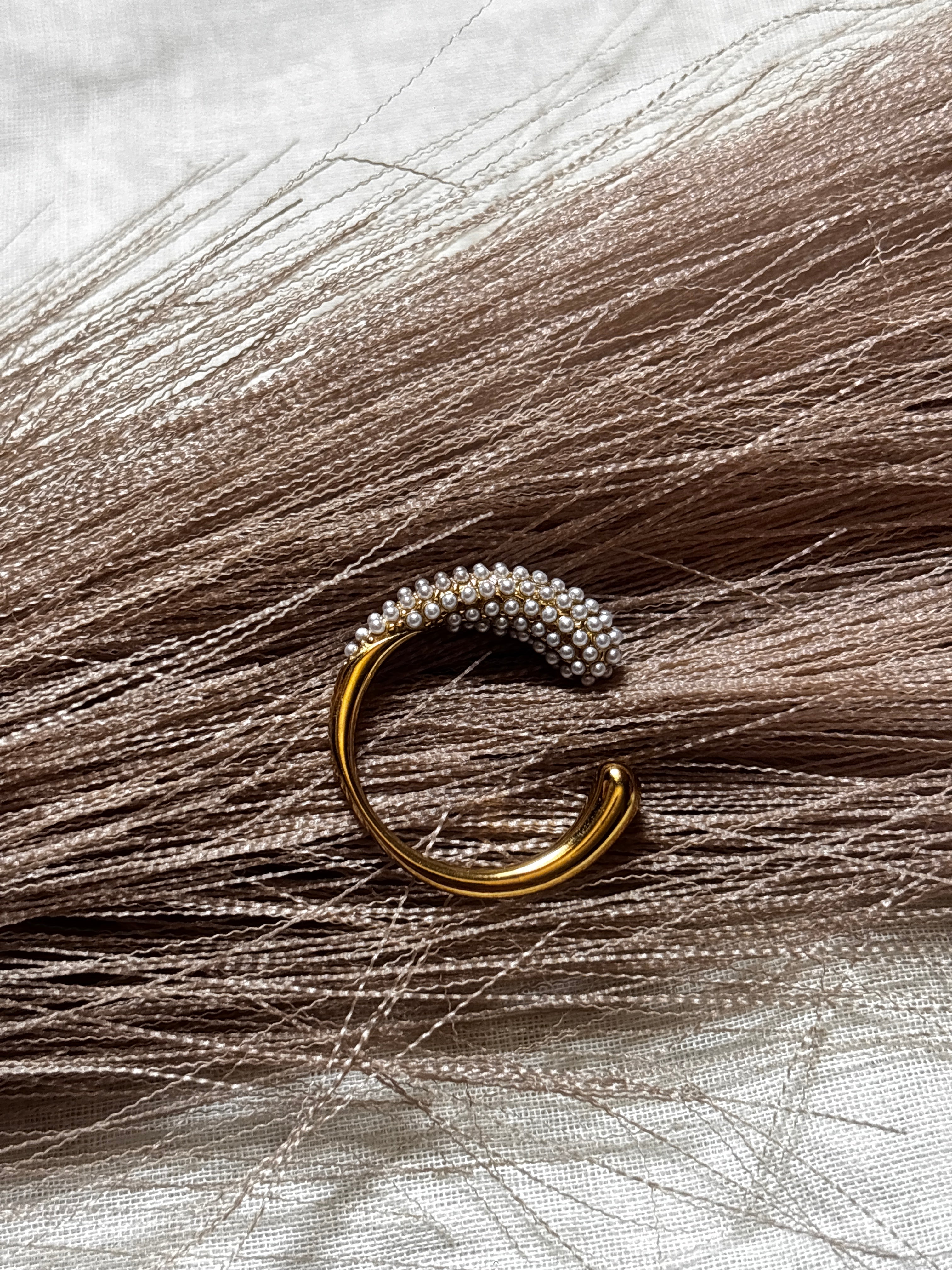 Moon Pearl Ring