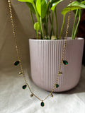 Emerald Dewdrop Necklace