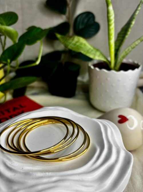 Celeste Classic Bangles - Set of 3