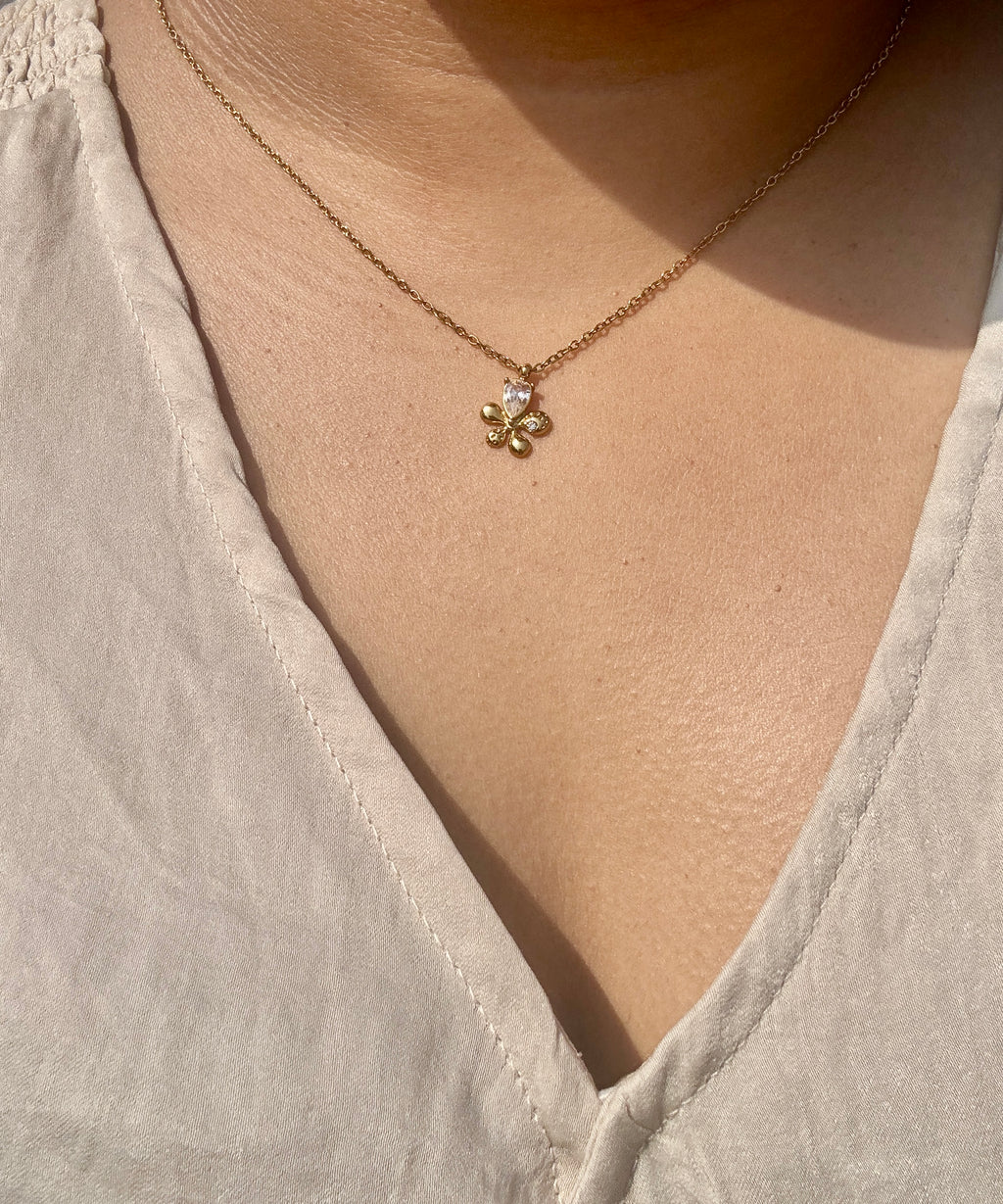 Fleur Charm Necklace