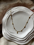 Celestia Golden Dew Drop Necklace ✨