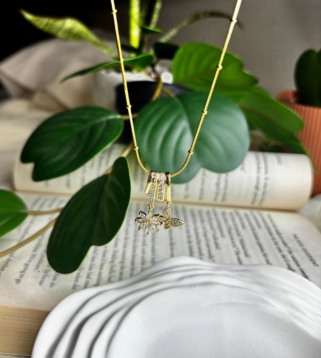 Celestia Stardust Charm Necklace