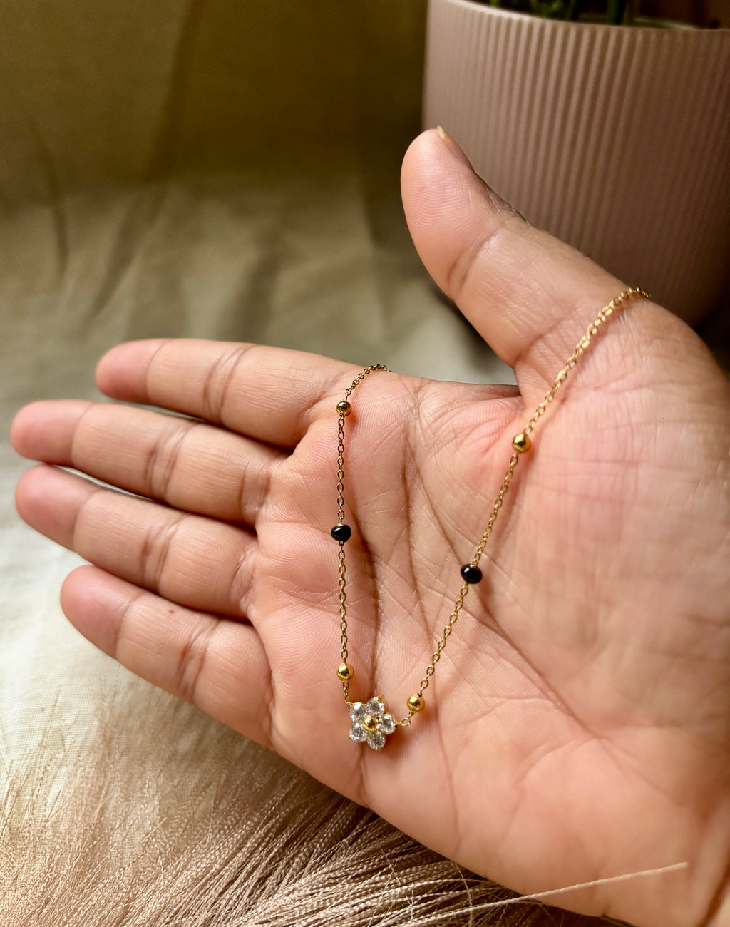 Simple Bloom Mangalsutra