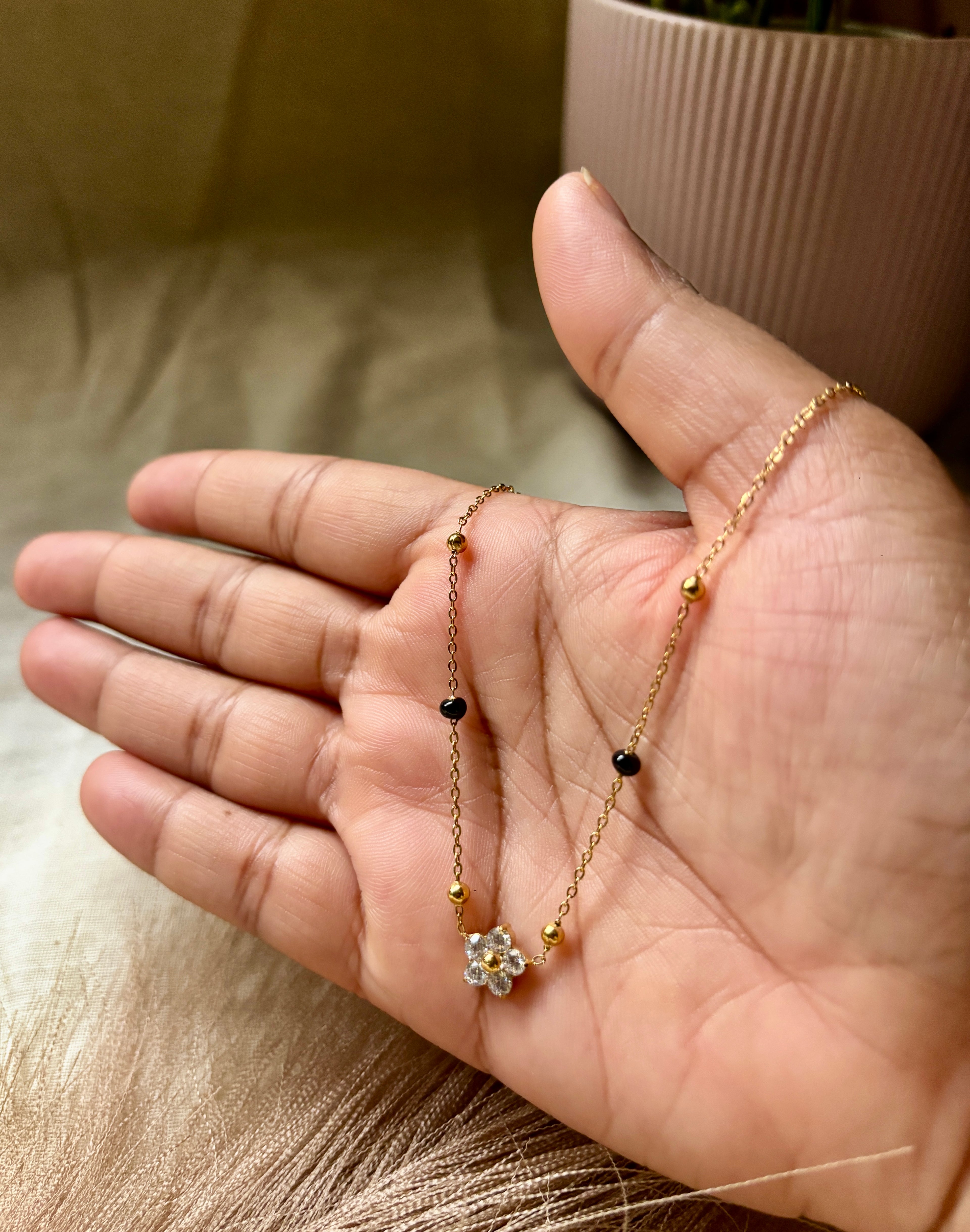 Simple Bloom Mangalsutra