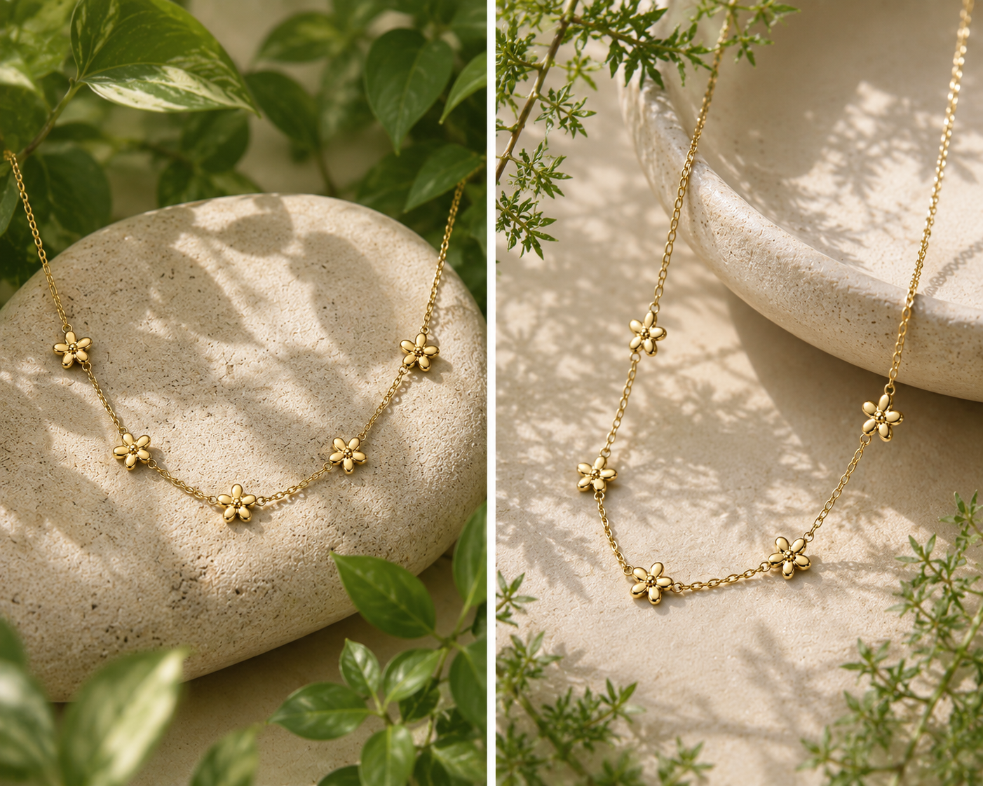 Celestia Fleur Trail Necklace
