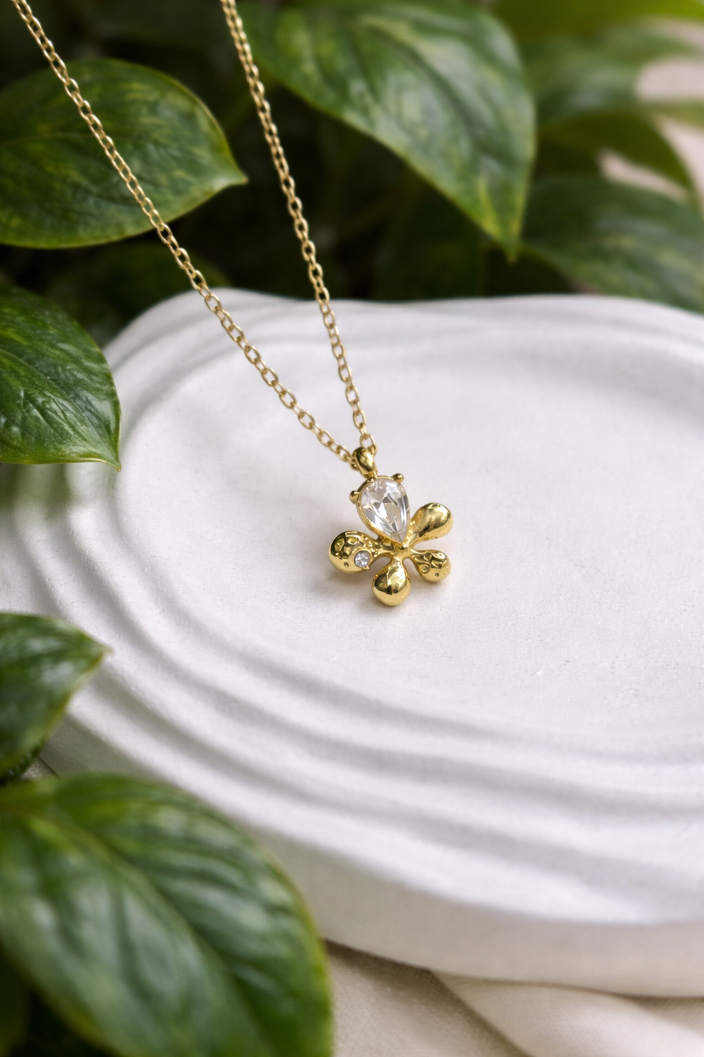 Fleur Charm Necklace