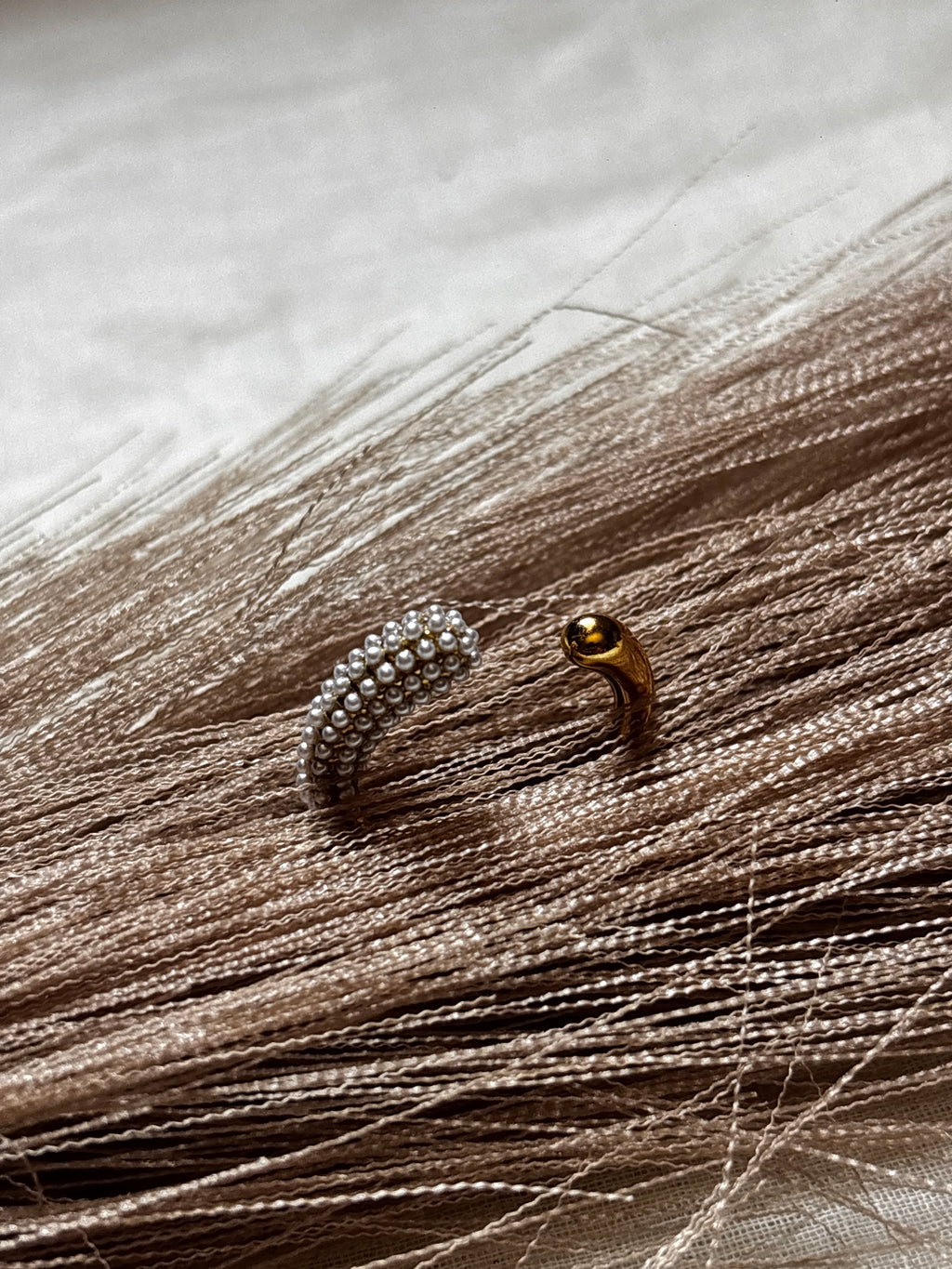 Moon Pearl Ring