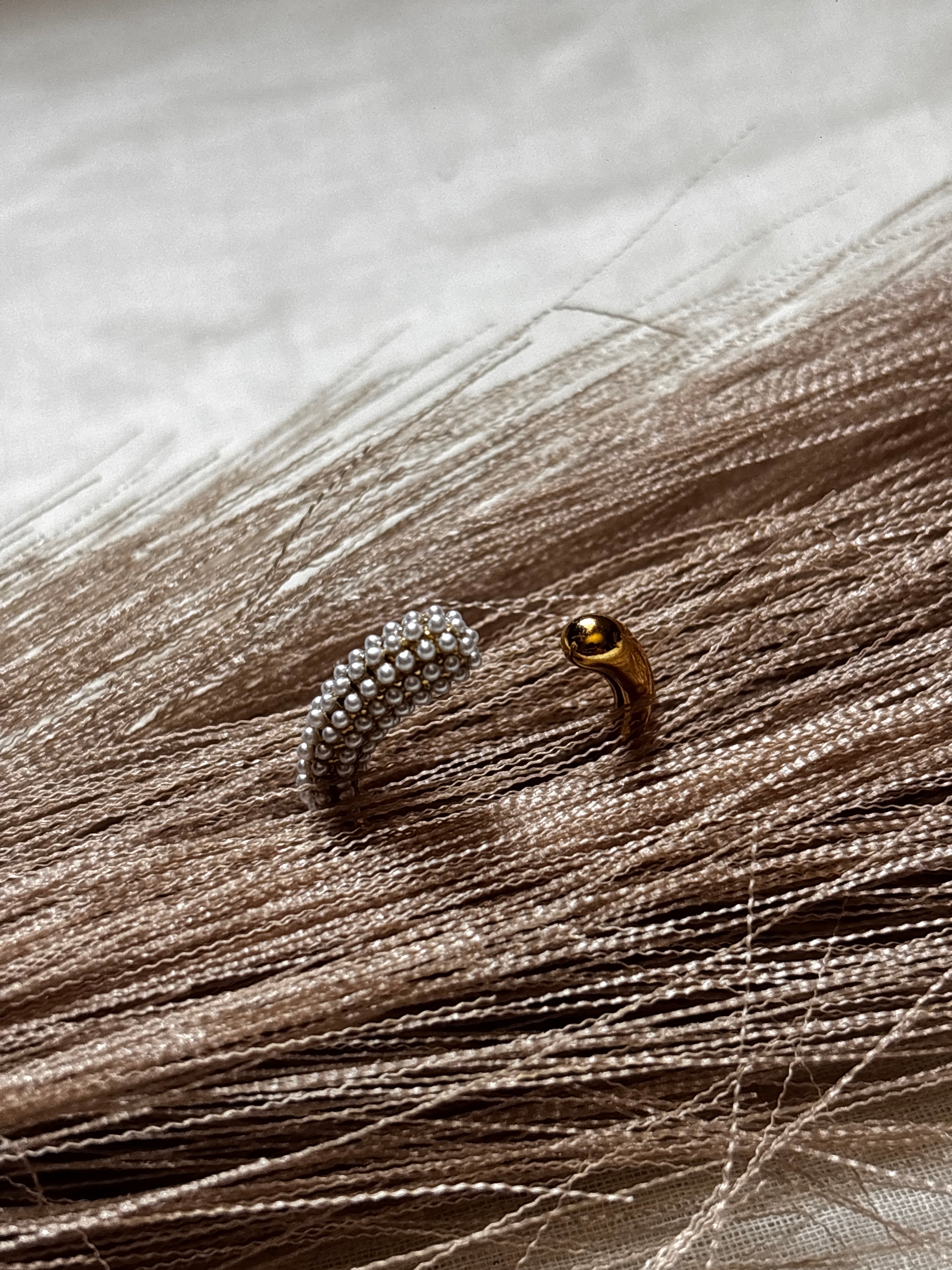 Moon Pearl Ring