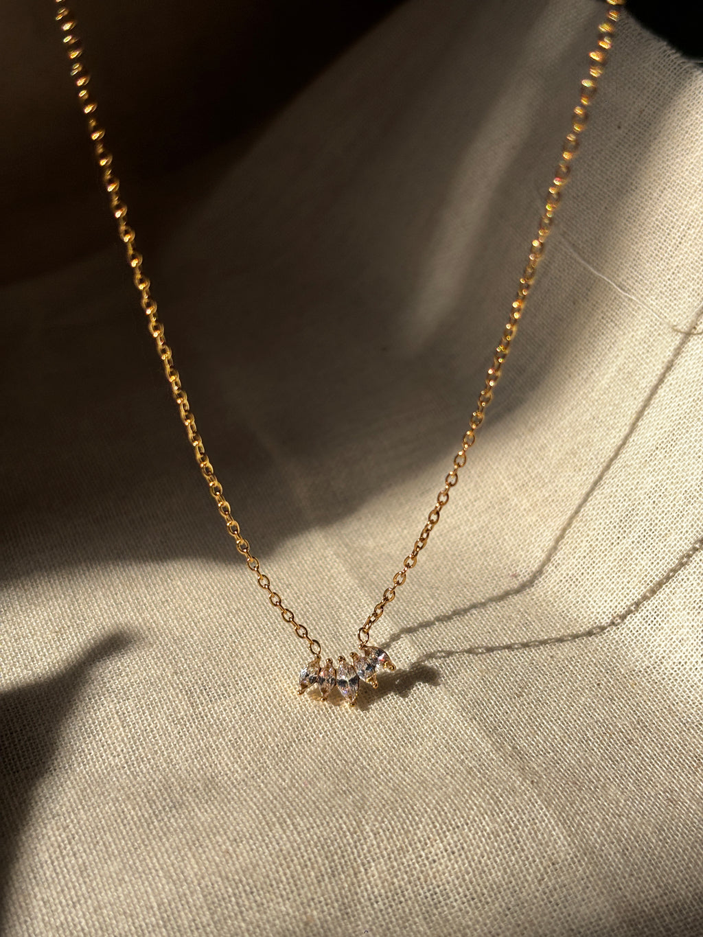 Celestia Crystal Whisper Necklace