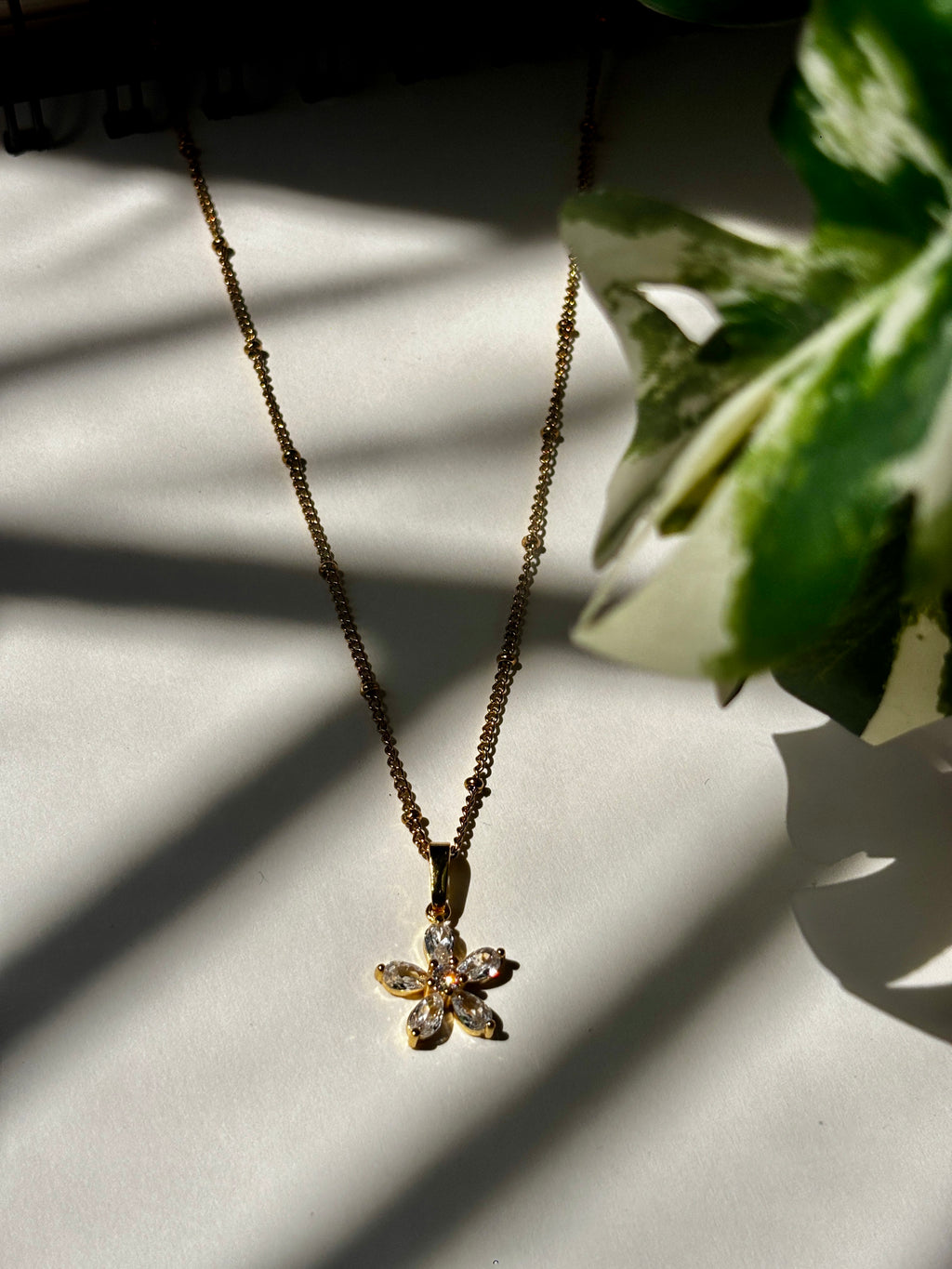 Crystal Blossom Necklace