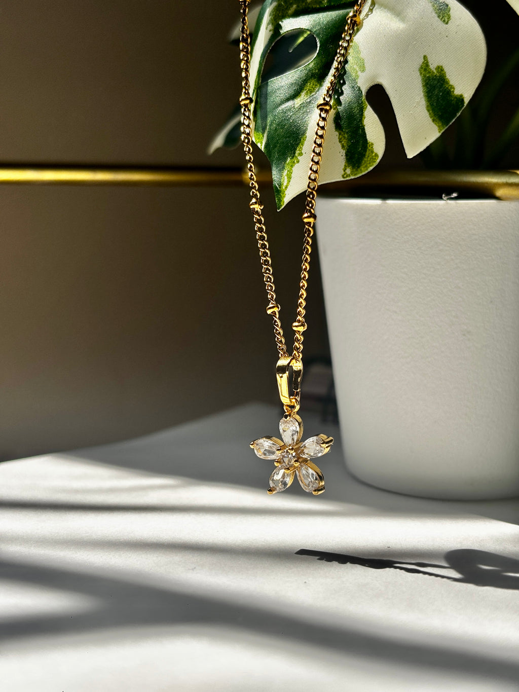 Crystal Blossom Necklace